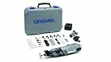 Dremel 8220 Utensile rotante a batteria agli ioni di litio da 2,0 Ah, 12 V, kit con 2 complemento,45 accessori, luce LED, per intagliare, incidere, tagliare, levigare e più