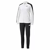PUMA Tuta da Baseball in Tricot, Ginnastica Unisex-Adulto, Colore Bianco, M
