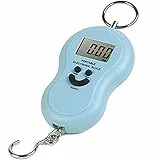 TEMPO DI SALDI Bilancia Portatile Elettronica Professionale Con Gancio Pesca 40 Kg Per Valigia, Colori assortiti, 1 pezzo