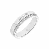 Calvin Klein Anello da Donna Collezione Minimal Linear Con Cristalli - 35000200C