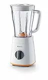 Ariete 576, Frullatore da 1,5 Litri, 4 Lame, 2 Velocità, 500 Watt, Bianco