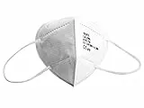 Gima Mascherina Filtrante FFP2 Value&Safe, 5 Strati, Colore Bianco, Ergonomica, Pieghevole, Antipolvere, Elastici Flessibili ed Estensibili, DPI Classe III, 20 Unità in Bustine Singole, IT,GR,RO,PL,CZ