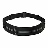MOCOCITO Marsupio Running - Uomo & Donna - Impermeabile - per Corsa, Sportivo, Trekking, Sport, Fitness, Jogging, Camminata - Cintura Palestra - per tutti Cellulare (NERO)