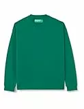United Colors of Benetton Felpa con cappuccio 3J68U1009 Uomo, Verde Bottiglia 256, XXL