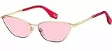 Marc Jacobs Marc 369/s 35J/U1 Pink Sunglasses Unisex Metall, Standard, 57 Occhiali, Donna