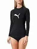 PUMA RASHGUARD, Maglietta, Donna, Nero (Black), S
