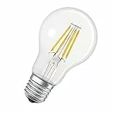 LEDVANCE Lampada Smart+ LED, tecnologia Bluetooth, E27, filament, dimmerabile, sostituisce lampadine da 50 W, bianco caldo, 2700 K, controllabile con Google, Alexa e Apple Voice Control