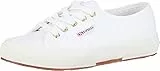 SUPERGA 2750 Cotu Classic, Scarpe da Ginnastica Basse Unisex-Adulto, Bianco White Gold A15, 38 EU