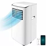Cecotec Aria Condizionata Portatile con Telecomando e Wifi ForceClima 7500 Soundless Connected. 7000 BTU, Controllo Touch e Display LED, Timer, Copertura fino a 15 m2