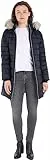 Tommy Hilfiger Tyra Piumino con Pelliccia, Desert Sky, M Donna