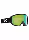 Anon Relapse, Maschera Snowboard Uomo, Black/Perceive Variable Green
