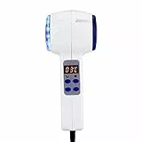 Macchina del massaggiatore della pelle, martello caldo e freddo ultrasonico massaggiatore facciale crioterapia blu photon acne trattamento pelle bellezza massaggio(EU)
