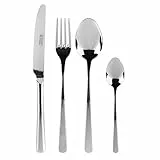 Russell Hobbs COMBO-2151 Vienna Deluxe Set posate, 48 pezzi, acciaio inox, 12 posizioni, finitura a specchio, posate per cena, regalo per nuovi proprietari, acciaio inox, 15 anni di garanzia