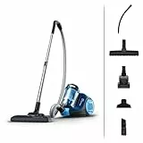 Rowenta RO2981 Swift Power Cyclonic Aspirapolvere a Traino Senza Sacco, 1.2 L, 750 W, 77 dB(A), Tecnologia Ciclonica, Compatto Silenzioso, Filtro Alta Efficienza, 5 Accessori Inclusi