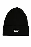Levi's Batwing Embroidered SLOUC Cuffia, Nero (Regular Black 59), Taglia Unica Uomo