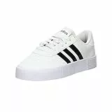 adidas Court Bold, Scarpe da Ginnastica Donna, Bianco/Nero (Ftwbla Negbás Ftwbla), 41 1/3 EU