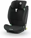 Maxi-Cosi RodiFix S i-Size, Seggiolino Auto ISOFIX Reclinabile in 3 Posizioni, Regolabile in Altezza/Larghezza, Side Impact Protection G-CELL, Tecnologia AirProtect, 100-150 cm 3,5-12 Anni, Basic Grey