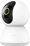 Xiaomi Smart Camera C300, Qualità 2K, Apertura F1.4, Lenti 6P, Visione Notturna LED Infrarossi, Visi