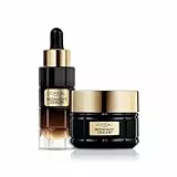 L'Oréal Paris Routine Anti-Età, Con Siero Viso Midnight e Crema Midnight, Pelle Luminosa e Ringiovanita, arricchito con Complesso Antiossidante, Age Perfect