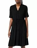 PIECES Pcotena SS-Vestito Noos BC Mini Abito, Nero, L Donna