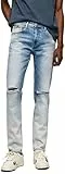Pepe Jeans Hatch Reg Sunfade, Jeans Uomo, Blu (Denim),29W / 34L