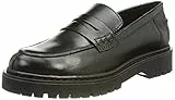 Geox D Bleyze B, Mocassini Donna, Nero (Black Leather), 37 EU