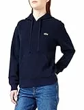 Lacoste SF7099 Felpe, Marine, 32 Donna