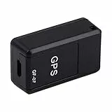 Porfeet Localizzatore GPS, Mini Localizzatore GPS Magnetico Antifurto Tracker gsm GPRS Dispositivo di Localizzazione in Tempo Reale Nero Pacchetto Borsa