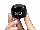 Elari Nanobeat - Mini Cassa Bluetooth Potente con Microfono, Robusta Custodia in Metallo, Luce LED, 5 Ore di Riproduzione, Collegare Due Dispositivi per il Suono Surround Stereo (black)