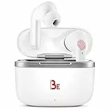 BlueElement Auricolare Bluetooth Be LIVE ANC 5.1 Con Cancellazione Attiva Del Rumore (ANC), 4 Microfoni, Touch Control, Durata Della Batteria 16 Ore, Ricarica Rapida USB-C-iOS/Android-NUOVO (Bianco)