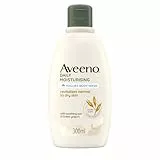 Aveeno Bagno Doccia allo Yogurt, Bagnoschiuma, Daily Moisturising al Profumo di Vaniglia e Avena, senza Sapone, per Pelli Normali a Secche, anche Pelli Sensibili, 300 ml