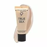 Collection Professional Fondotinta True Silk Opacizzante leggero che combina insieme 2 prodotti cipria e fondotinta All’ACIDO IALURONICO e VITAMINA E N.01 Light 30 ml