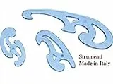 Architetto - set 3 Curvilinee Made in Italy NO IMPORTAZIONE strumenti professionali per il disegno tecnico