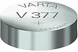 VARTA V377 - Batteria per orologio (1,55 V 27 mAh), 1 pezzo, argento
