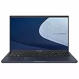 ASUS ExpertBook B1 B1500CEAE, Notebook Business in Alluminio, 1.3 kg, 15,6' FHD Anti-Glare, Intel i7-1165G7, RAM 8GB DDR4, 512GB SSD PCIE, Intel Iris Xe, Windows 11 Pro, Nero