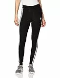 adidas 3 Stripes, Ghette Donna, Nero (Black/White), L