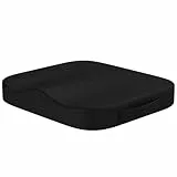 bonmedico Cuscino Antidecubito - Cuscino Ortopedico Posturale per Casa, Ufficio e Auto - Rialzo per Sedia Ergonomico in Memory Foam - Supporto Lombar