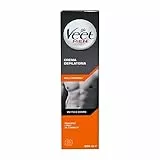 Veet Men, Crema Depilatoria Uomo, Pelli Normali, 200 ml, L'imballagio può variare