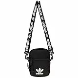 adidas Originals Borsa a tracolla Festival, Nero/Bianco, Taglia unica, Borsa a tracolla Festival
