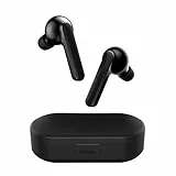 Ticwatch Mobvoi Earbuds Gesture Cuffie in-ear wireless Connessione indipendente con Bluetooth 5.0 Dual-Mic Noise Cancelling 50H Playtime con custodia di ricarica, nero