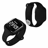 HUYVMAY Fitness Tracker Pedometro Orologio per Ragazzi Ragazze Senza App/Telefono, 20 Giorni di Durata della Batteria USB Ricaricabile Impermeabile Digital Orologio per Bambini con Timer 3 sveglie