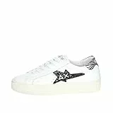 SUN68, Betty, Scarpe Sneaker Moda Casual (Bianco/Nero, Numeric_37)