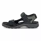 ECCO Yucatan M, Sandali, Uomo, Nero, 45 EU