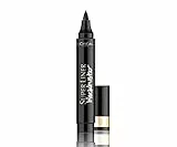 L'Oréal Paris Eyeliner Super Liner Black Buster, Applicatore con Punta in Feltro, Tratto Spesso, Intense Black