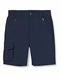 CMP -Bermuda Estremamente Elasticizzati da Uomo, Black Blue, 52