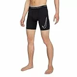 Nike PRO, Pantaloncini Uomo, Nero Bianco, M