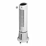 MACOM Enjoy & Relax 997 Breeze Tower Raffrescatore, 45 W, 52 Decibel, Bianco