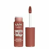 NYX Professional Makeup Rossetto Liquido, Tinta Labbra Matte, Tonalità Ultra-Vibranti, Con Burro di Karité e Burro di Cacao, Smooth Whip, Tonalità: Icing On Top