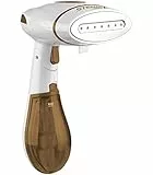 Beper 50.160 Steamax Stiratrice Verticale, 1300 W, Capacità 120 ml, Vapore 26 gr/min,2 Spazzole, Clip per pantaloni, Oro