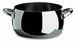Alessi SG101/20 Mami Casseruola a Due Manici in Acciaio Inossidabile 18/10, Lucido